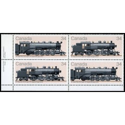 canada stamp 1072a canadian locomotives 1906 1925 3 1985 PB LL