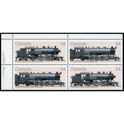 canada stamp 1072a canadian locomotives 1906 1925 3 1985 PB UL