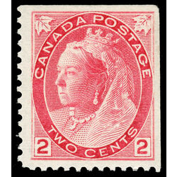 canada stamp 77bs queen victoria 2 1899 M VF 001