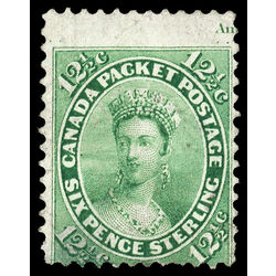 canada stamp 18 queen victoria 12 1859 U F 050