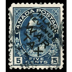 canada stamp mr war tax mr2bi war tax 5 1915 U VF 025