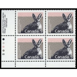 canada stamp 1158 varying hare 5 1988 PB LL