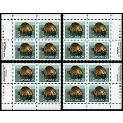 canada stamp 1161ii beaver 25 1992 PB SET