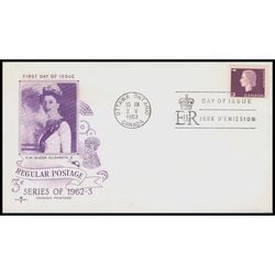 canada stamp 403 queen elizabeth ii 3 1963 FDC 004