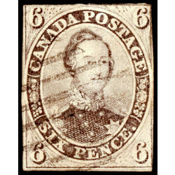 canada stamp 10 hrh prince albert 6d 1857 U F 014