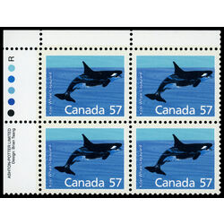 canada stamp 1173 killer whale 57 1988 PB UL