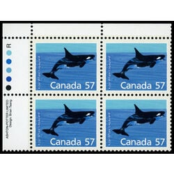 canada stamp 1173ii killer whale 57 1988 PB UL