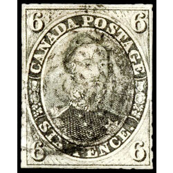 canada stamp 5 hrh prince albert 6d 1855 U VF 046