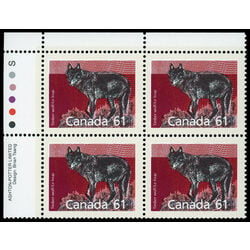 canada stamp 1175 timber wolf 61 1990 PB UL