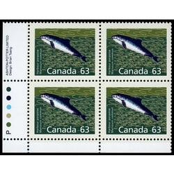 canada stamp 1176a harbour porpoise perf 13 1 63 1990 PB LL