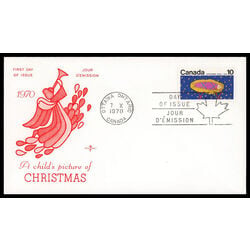 canada stamp 529 christ child 10 1970 FDC 006