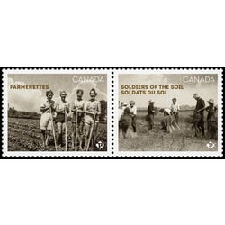 canada stamp 3463a farmerettes and soldiers of the soil 1 98 2024