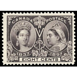 canada stamp 56 queen victoria diamond jubilee 8 1897 M VF 080