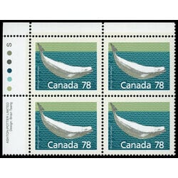 canada stamp 1179 beluga whale 78 1990 PB UL