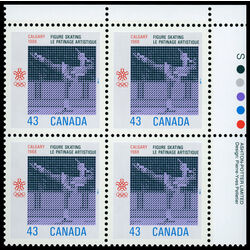 canada stamp 1197 figure skating 43 1988 PB UR