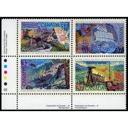 canada stamp 1202a exploration of canada 3 1988 PB LL