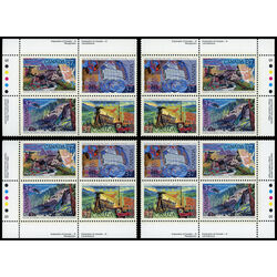 canada stamp 1202a exploration of canada 3 1988 PB SET