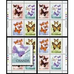 canada stamp 1213a butterflies 1988 PB SET 1213III