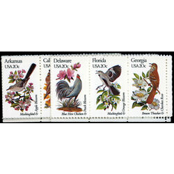 us stamp postage issues 1953 2002 state birds and flowers 1982