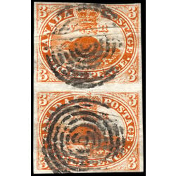 canada stamp 4 beaver 3d 1852 U VF 137