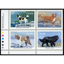 canada stamp 1220a dogs of canada 1988 PB LL