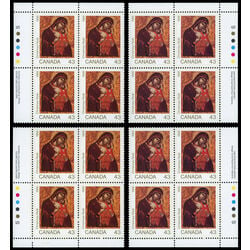 canada stamp 1223 madonna and child 43 1988 PB SET