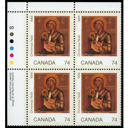 canada stamp 1224 madonna and child 74 1988 PB UL