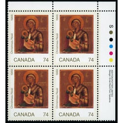 canada stamp 1224 madonna and child 74 1988 PB UR