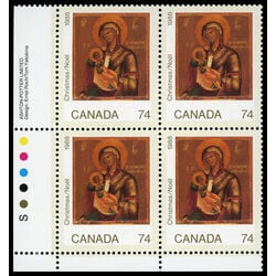 canada stamp 1224 madonna and child 74 1988 PB LL