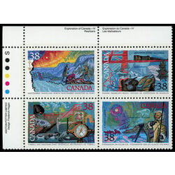 canada stamp 1236a exploration of canada 4 1989 PB UL