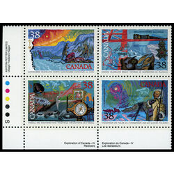 canada stamp 1236a exploration of canada 4 1989 PB LL