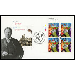 canada stamp 1866 images of labour and industry 46 2000 FDC UL