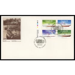 canada stamp 1232a small craft 1 1989 FDC UL