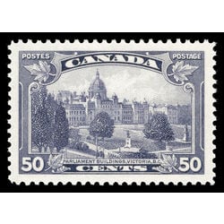 canada stamp 226 parliament victoria b c 50 1935 M XFNH 005