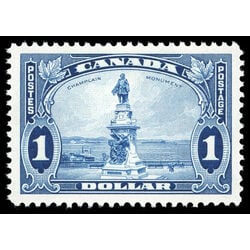 canada stamp 227 champlain statue 1 1935 M XFNH 018