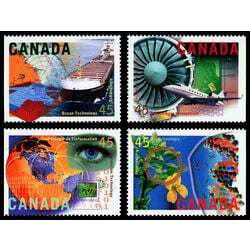 canada stamp 1595 8 high technology industries 1996