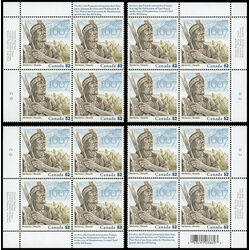 canada stamp 2226 chief henri membertou grand chief of th e mi kmaq 52 2007 PB SET