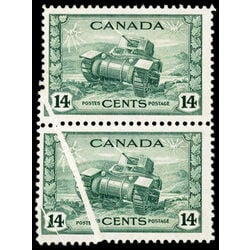 canada stamp 259 ram tank canadian army 14 1943 M 005