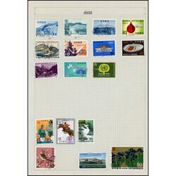 158 japan used stamps before 1960