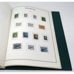 canada stamp collection in harris album 1851 1992