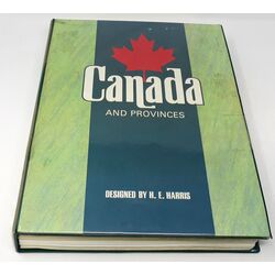 canada stamp collection in harris album 1851 1992