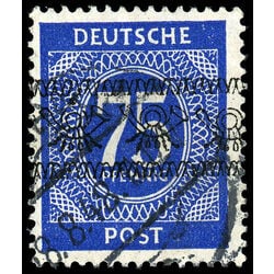 germany stamp 592 numeral value 1948 U 002