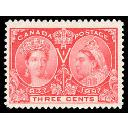 canada stamp 53 queen victoria diamond jubilee 3 1897 M F VFNH 029