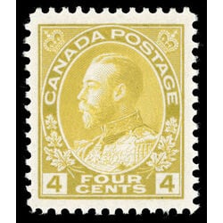 canada stamp 110 king george v 4 1922 M VFNH 007