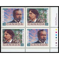 canada stamp 1244a canadian poets 1989 PB LR