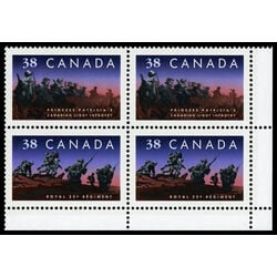 canada stamp 1250a canadian infantry regiments 1989 CB LR