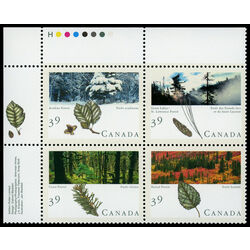 canada stamp 1286a majestic forests of canada 1990 PB UL