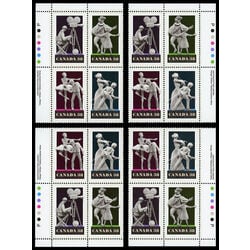 canada stamp 1255a performing arts 1989 PB SET