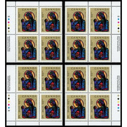 canada stamp 1294 virgin mary with christ child 39 1990 PB SET