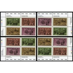 canada stamp 1301a second world war 1940 1990 PB SET